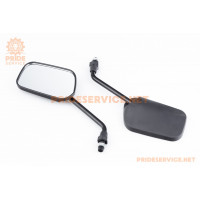 Дзеркала прямокутні М10, чорні (SH-1771)