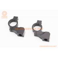 Кріплення на кермо для дзеркал M10 (з виносом), к-кт 2шт, чорний