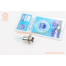 Лампа фари P15D-25-3 12V 35/35W "хамелеон"