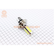 Лампа фари діодна H4 - LED-4+1(лінза)