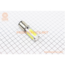 Лампа фари діодна BA20D - LED-4+1(лінза)