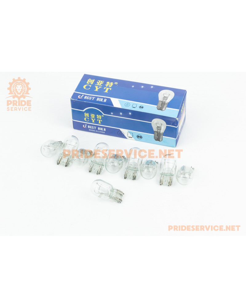 Лампа стопа (без цоколя) 12V21/5W T20, к-кт 10шт