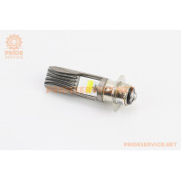 Лампа фари діодна P15D-25-1 - LED-2 (сіра)