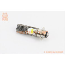 Лампа фари діодна P15D-25-1 - LED-2 (сіра)