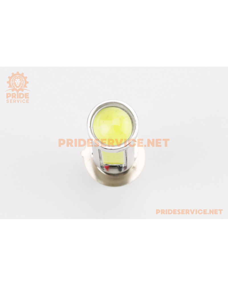 Лампа фари діодна P15D-25-1 - LED-4+1(лінза)