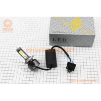 Лампа фари діодна H4 - LED-2 з інтеркулером (світло біле), SUPER LIGHT