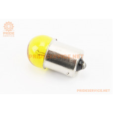 Лампа поворотника BA15S (з цоколем), жовта 12V/10W G18