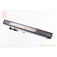 Фара додаткова світлодіодна вологозахисна-60 LED з кріпленням, прямокутна 780x67мм