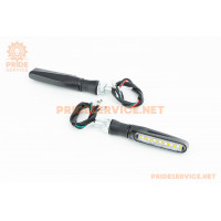 Поворотник діодний на гнучкій ніжці+габарит, LED "ТОНКИЙ", секвентальний, к-кт 2шт