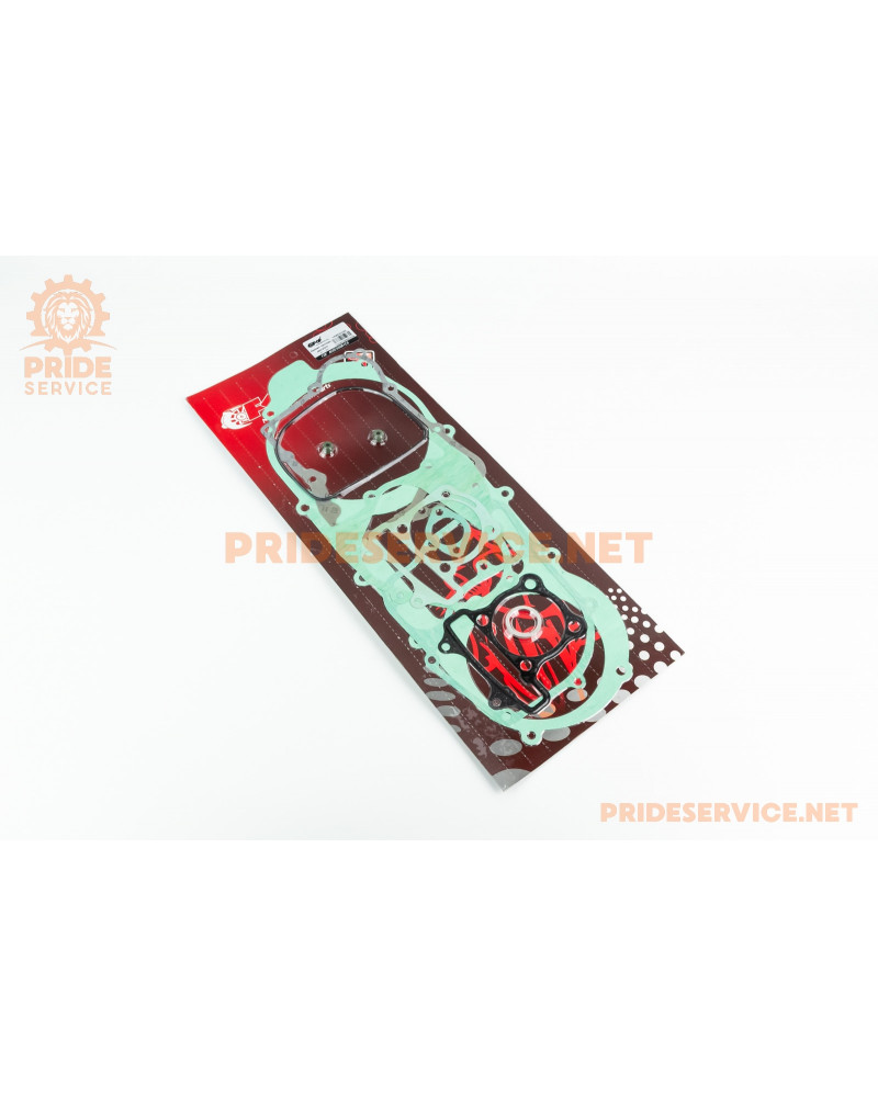 Прокладки двигуна 150cc-57,4мм, к-кт 11 деталей, довгий варіатор Прокладки двигуна 150cc-57,4мм, к-кт 11 деталей, довгий варіатор