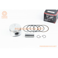 Поршень к-кт 125cc 52,4мм STD (палець 15мм)