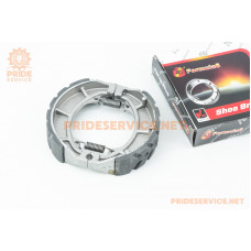 Гальмівні колодки задні к-кт, 125мм (барабан, накладки з вибіркою) 12", 13"