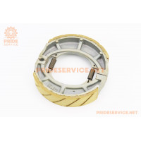 Гальмівні колодки задні к-кт, 125мм (барабан, накладки з вибіркою) 12", 13"