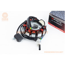 Статор магнето (генератора) (11 котушок роз'єм "мама 4+2") висота 31мм