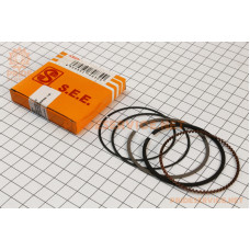 Кільця поршневі 125cc 52,4мм STD, жовта коробка