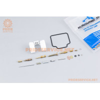 Ремонтний к-кт карбюратора 150cc, 18 деталей+поплавок