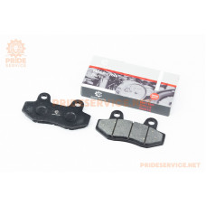 Гальмівні колодки (дискові) без вуха, Viper-RACE/STORM/CG/СВ/HONDA-LS125;NSR 50;MBX 50/LIFAN/KYMCO-Pulsar/LONCIN, к-кт 2шт