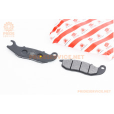 Гальмівні колодки (дискові) HONDA CBR125 / CBR BWB/RC/RD / Wave125 / MSX125 Grom, к-кт 2шт