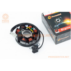 Статор магнето (генератора) (8 котушок роз'єм "мама 3+2") висота 29мм