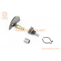 Півмісяць кікстартера 56мм з втулкою+храповик 7 зубів, "плавний пуск"