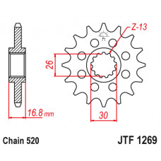 Зірка передня (крок 520)  JTF1269.16