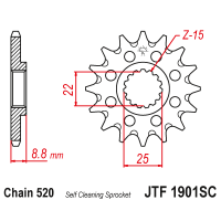 Зірка передня (крок 520) JTF1901.14SC