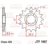 Зірка передня (крок 428) JTF1907.13