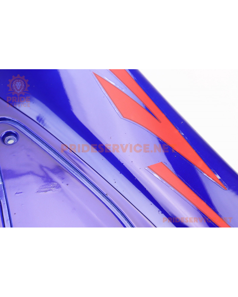 Пластик-бічний середній лівий, правий к-кт 2шт, синій (можливі незначні дефекти фарбування)