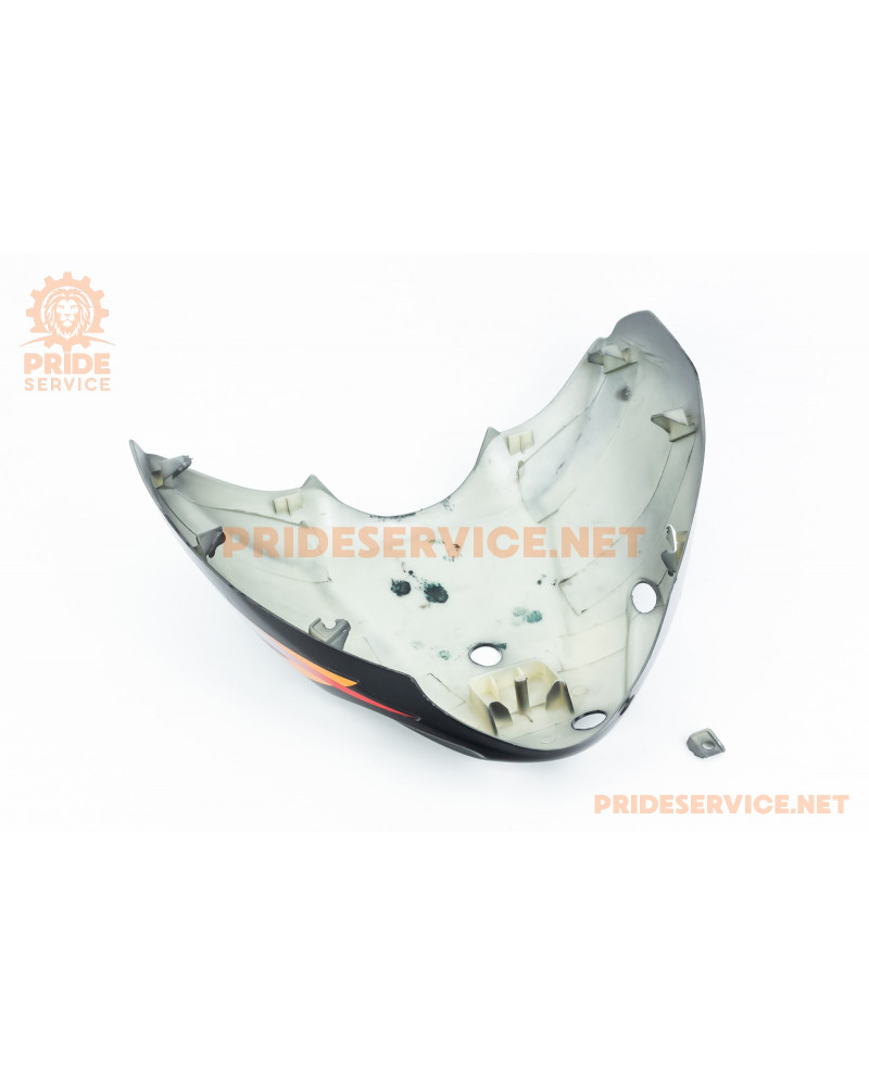 УЦІНКА ACTIVE Пластик-передній верхній (під кермом) "дзьоб", чорний (відламане одне кріплення, (див. фото)