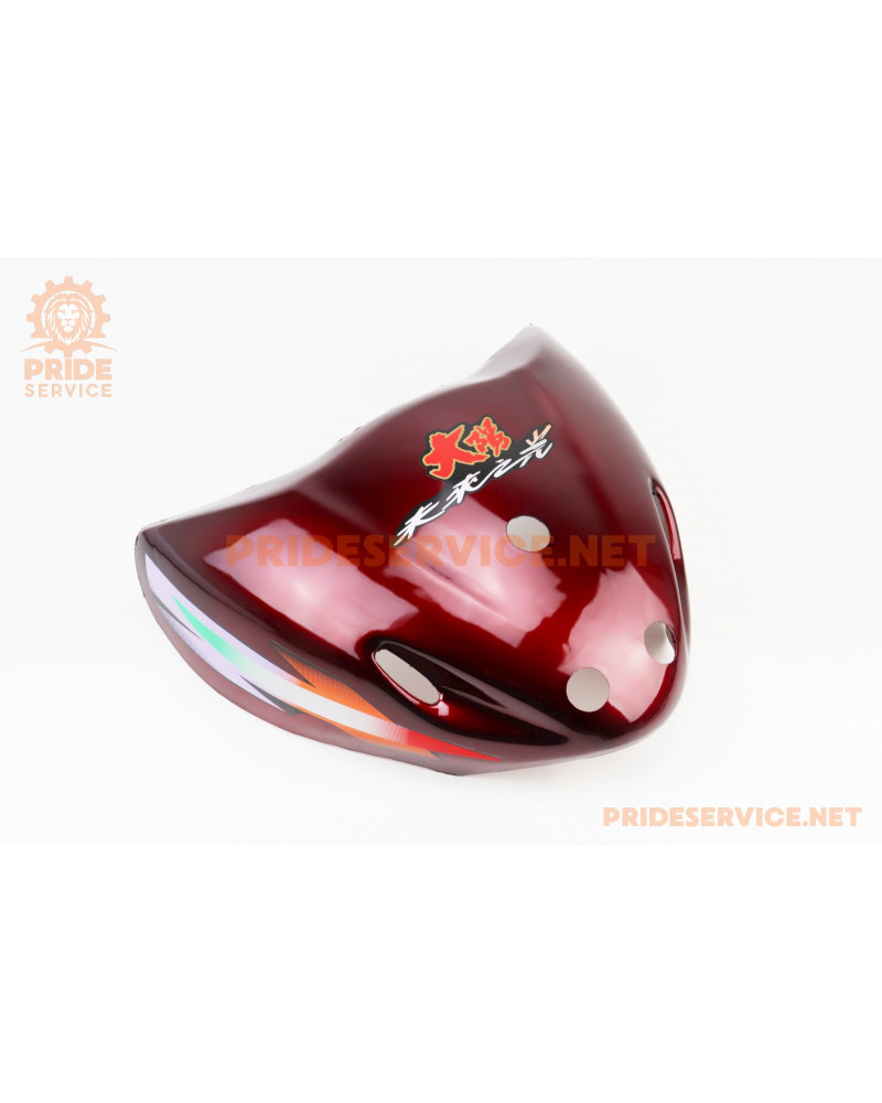 Пластик-ПОВНИЙ к-кт-17 деталей, бордовий