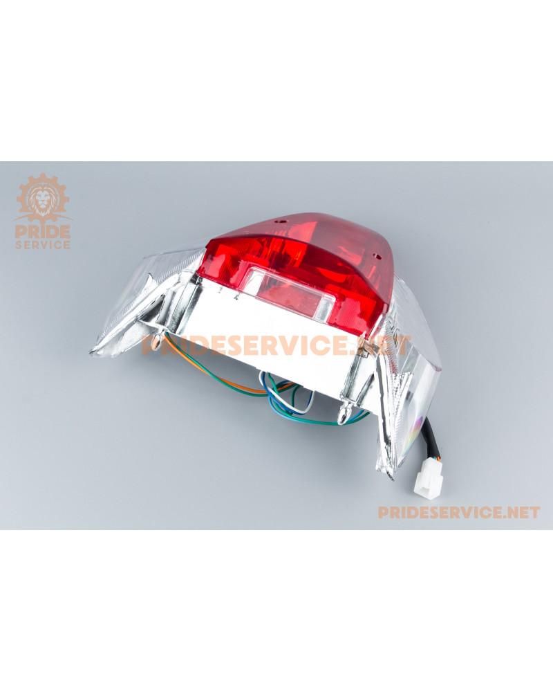 Ліхтар задній у зборі (білі вказівники поворотників)