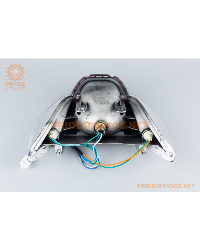 Ліхтар задній у зборі (білі вказівники поворотників)