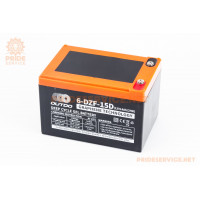 Акумулятор 12V14Ah 6DZF15D кислотний (L150*W101*H99мм) для електротранспорту