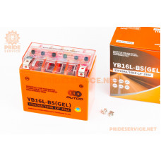 Акумулятор 12V19Аh YB16L-BS GEL (L175*W100*H155мм)