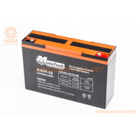 Акумулятор 12V36Ah 6EVF32 кислотный (L267*W78*H170мм) для електротранспорту