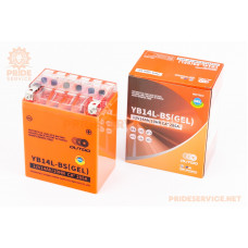 Акумулятор 12V14Аh YB14L-BS GEL (L132*W88*H163мм)