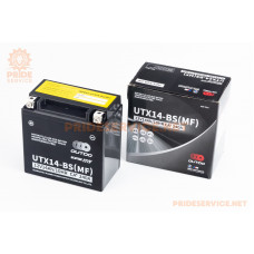 УЦІНКА Акумулятор 12V14Аh UTX14-BS(MF) кислотний (L150*W85*H145мм) (вм'ятина на корпусі, напруга 12,8V)
