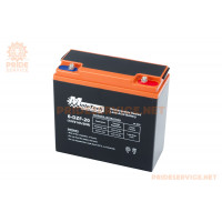 Акумулятор 12V21Ah 6DZF20 кислотний (L180*W78*H170мм) для ДБЖ, іграшок та ін.