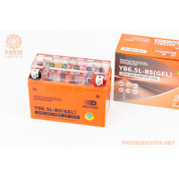 Акумулятор 12V6,5Ah YB6,5L-BS GEL (L140*W65*H100мм)