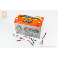 Акумулятор 12V100Ah OT100D-12/A GEL (L333*W173*H222mm) для ДБЖ та ін., з ІНФОР. ДИСПЛЕЄМ