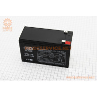 Акумулятор 12V7Ah OT7-12 кислотний (L151*W65*H94мм) для ДБЖ, іграшок та ін., 2023
