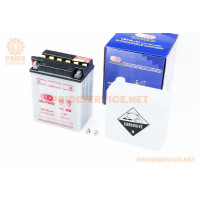 Акумулятор 12V14Аh YB14L-A1 кислотний (L134*W89*H166мм), 2023р