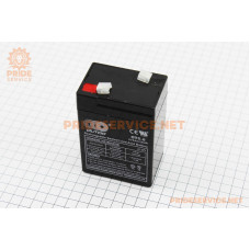 Акумулятор 6V5Ah OT5-6C кислотний (L70*W47*H101мм) для ДБЖ, іграшок та ін.