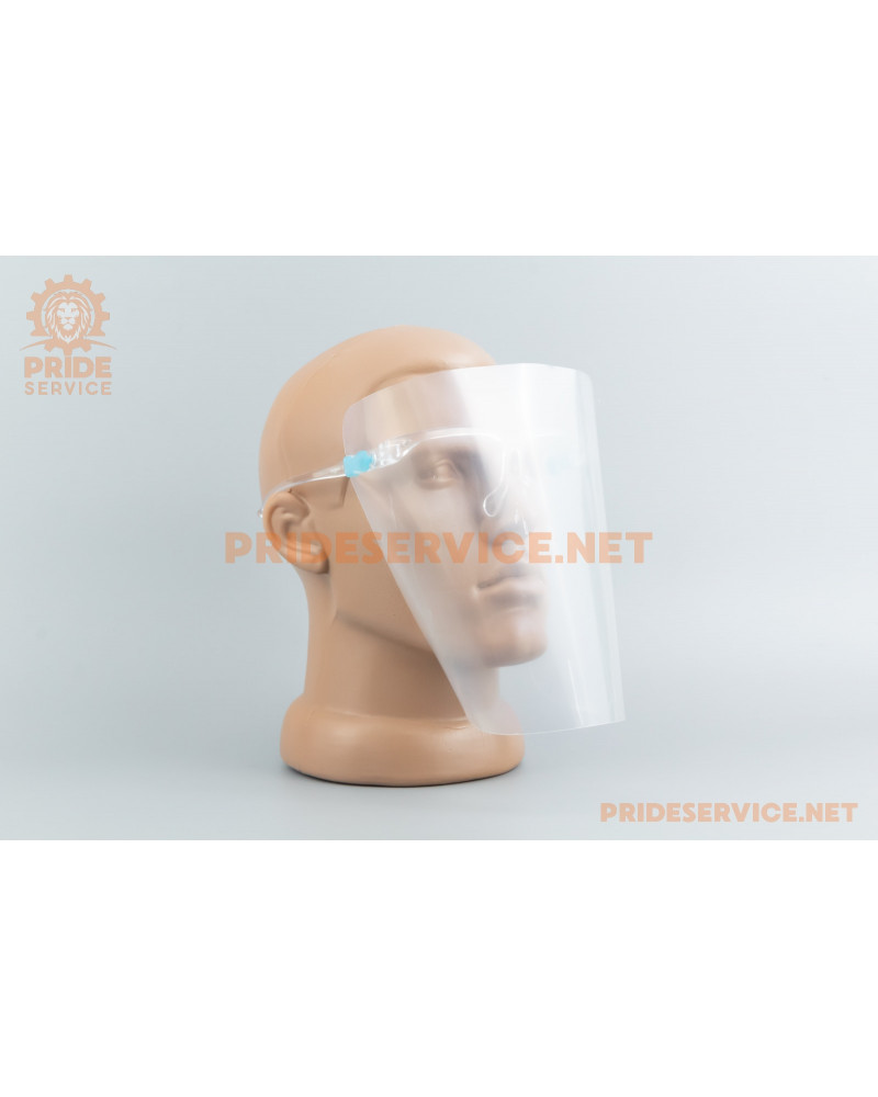 Маска захисна (щиток) з екраном із PVC + окуляри