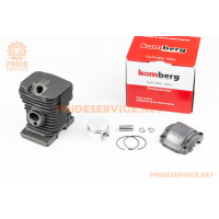 Циліндр к-кт (цпг) MS-180 38мм (палець 10мм)+піддон