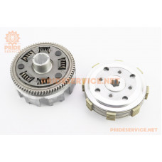 BOXER BM/ВМX 150cc Зчеплення, маховик в зборі (4 болти, маховик 75зуб.) "PF551403"