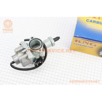 Карбюратор СВ/CG-200, d-30мм, дросель ручний