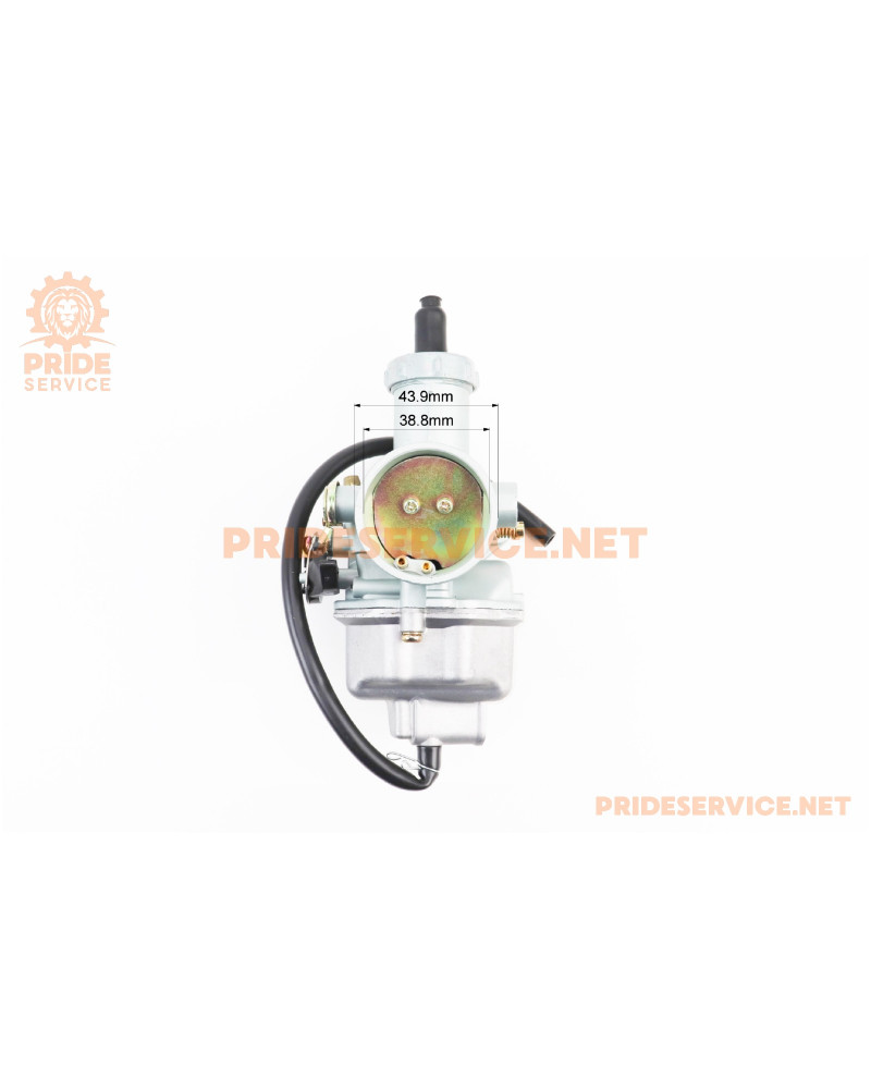 Карбюратор СВ/CG-200, d-30мм, дросель ручний