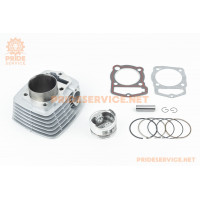 Циліндр к-кт (цпг) CB200cc-63,5мм (висота циліндра 76/104мм) (палець 15мм)