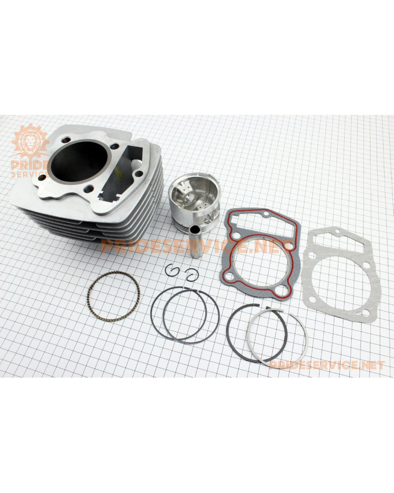 Циліндр к-кт (цпг) CB150cc-62мм (висота циліндра 69/97мм) (палець 15мм)